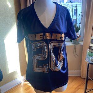PINK Chicago Bears Sequin Jersey Tee